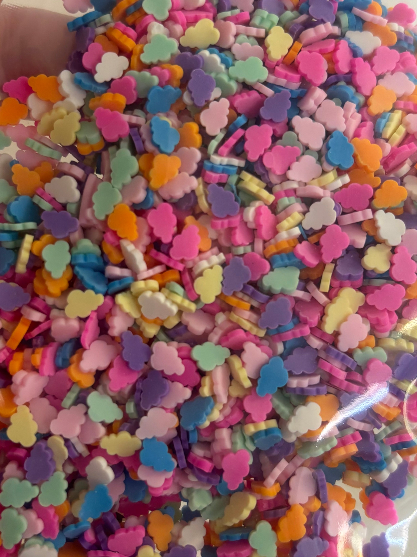 Mixed Clouds - 50g Clay Slices