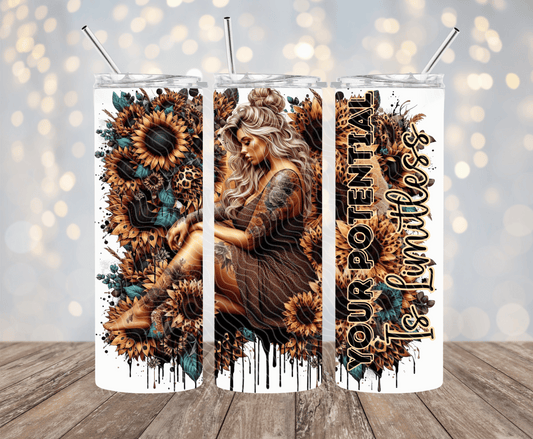 Your Potential Is Limitless - 20oz Sublimation Tumbler