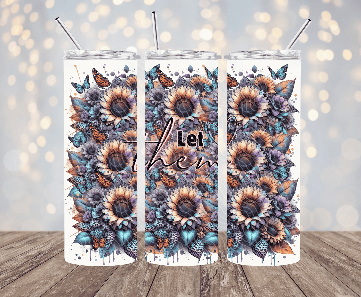 Let Them - 20oz Sublimation Tumbler
