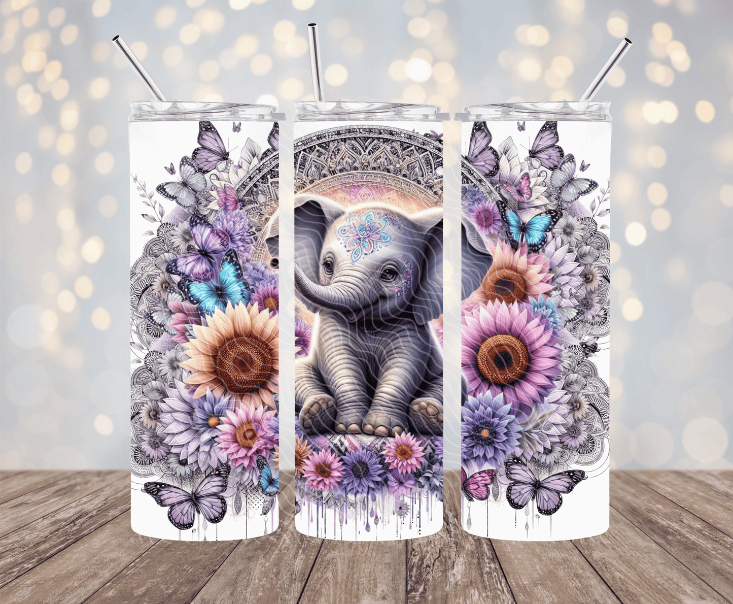 Elephant 2 - 20oz Sublimation Tumbler
