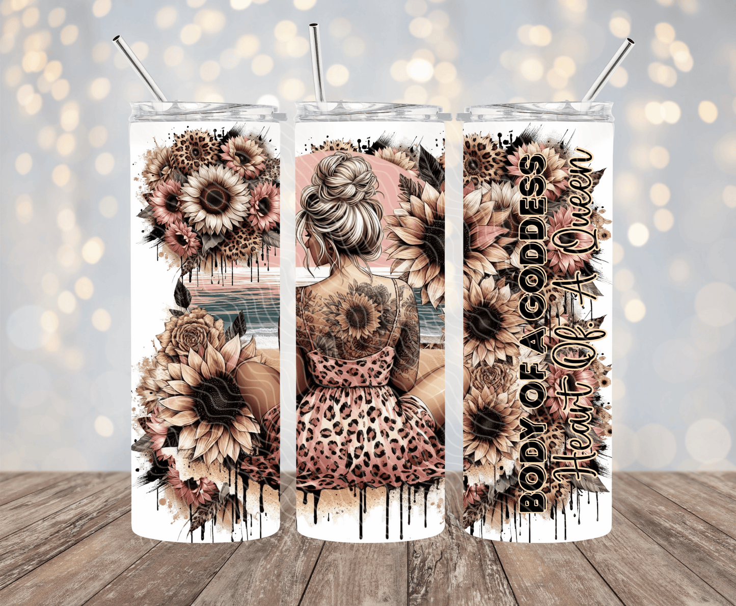 Body Of A Goddess - 20oz Sublimation Tumbler