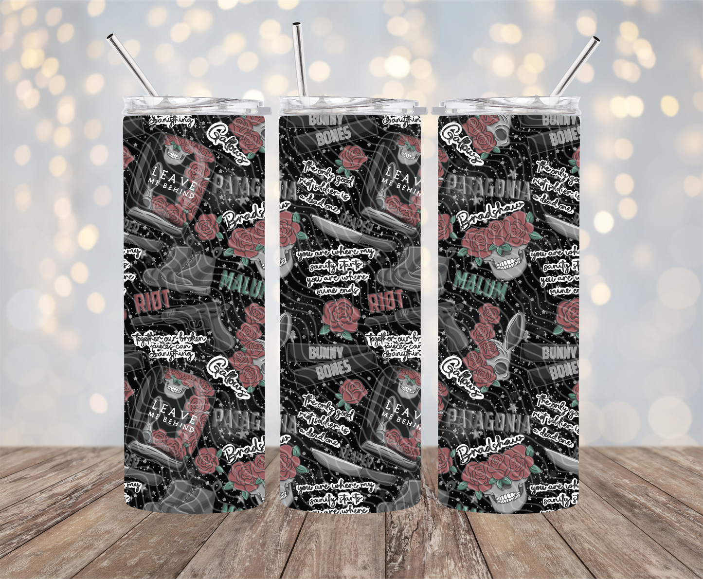 Leave Me - 20oz Sublimation Tumbler