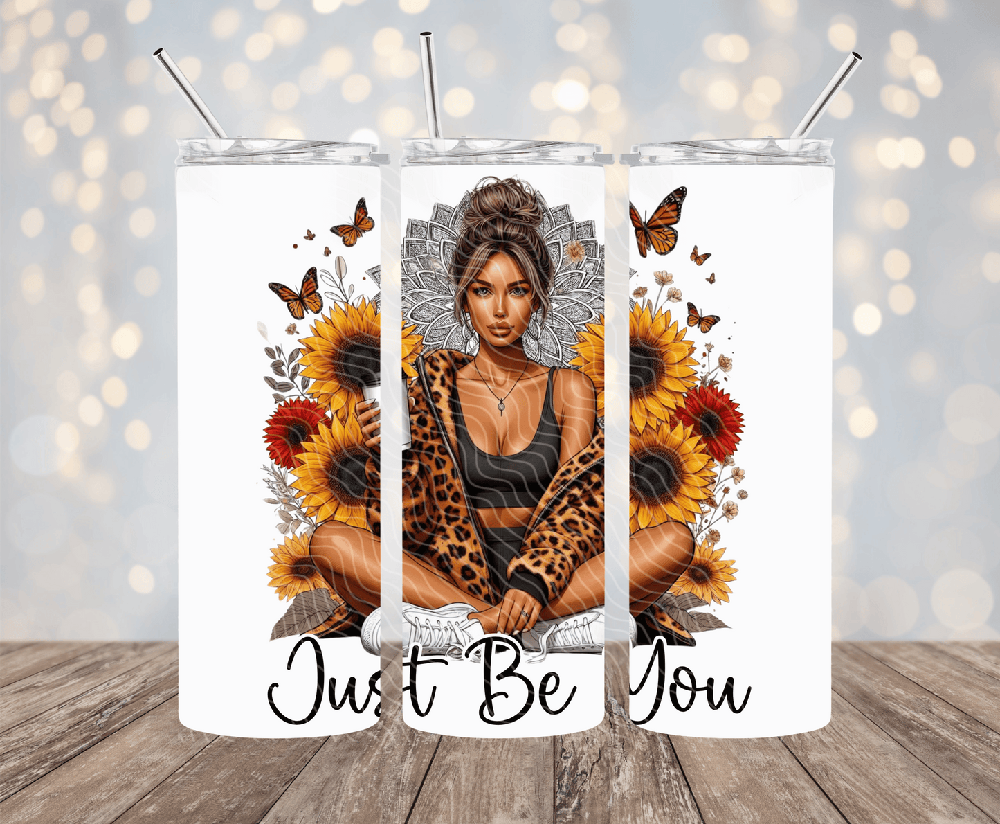 Just Be You - 20oz Sublimation Tumbler
