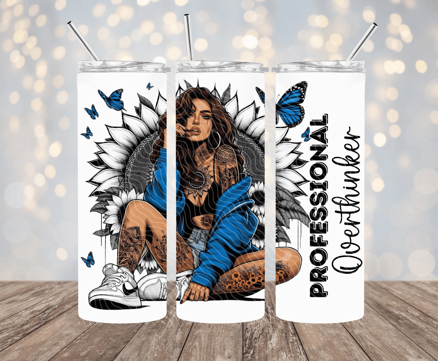 Professional Overthinker - 20oz Sublimation Tumbler