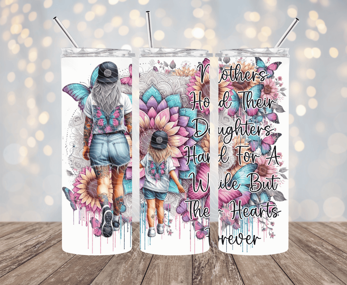 Mother Daughter - 20oz Sublimation Tumbler