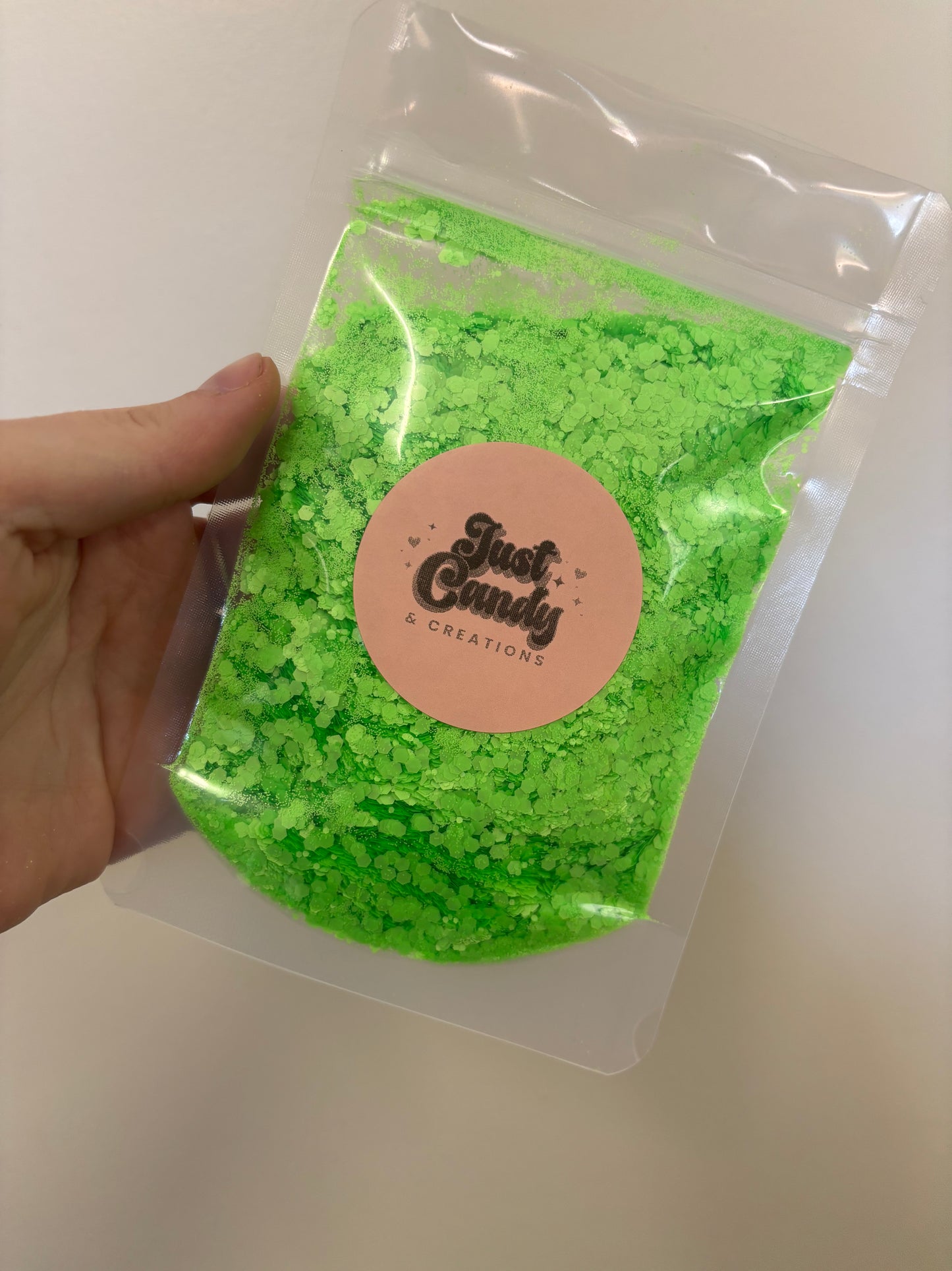 50g Glitter - Neon Lime