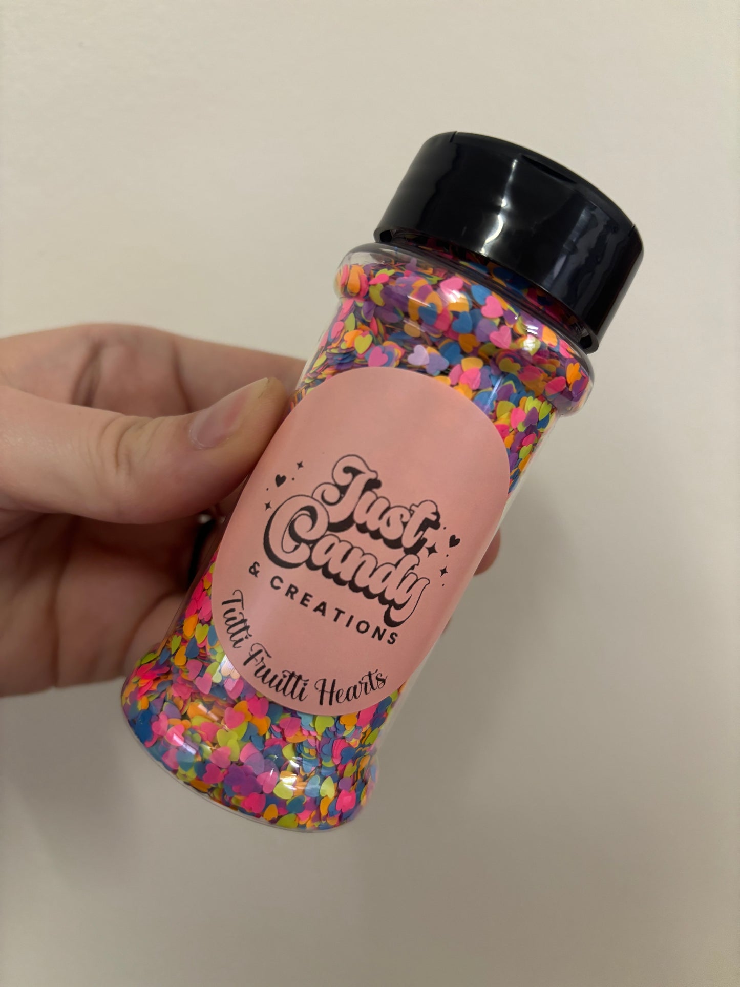 50g Glitter - Tutti Fruitti Hearts