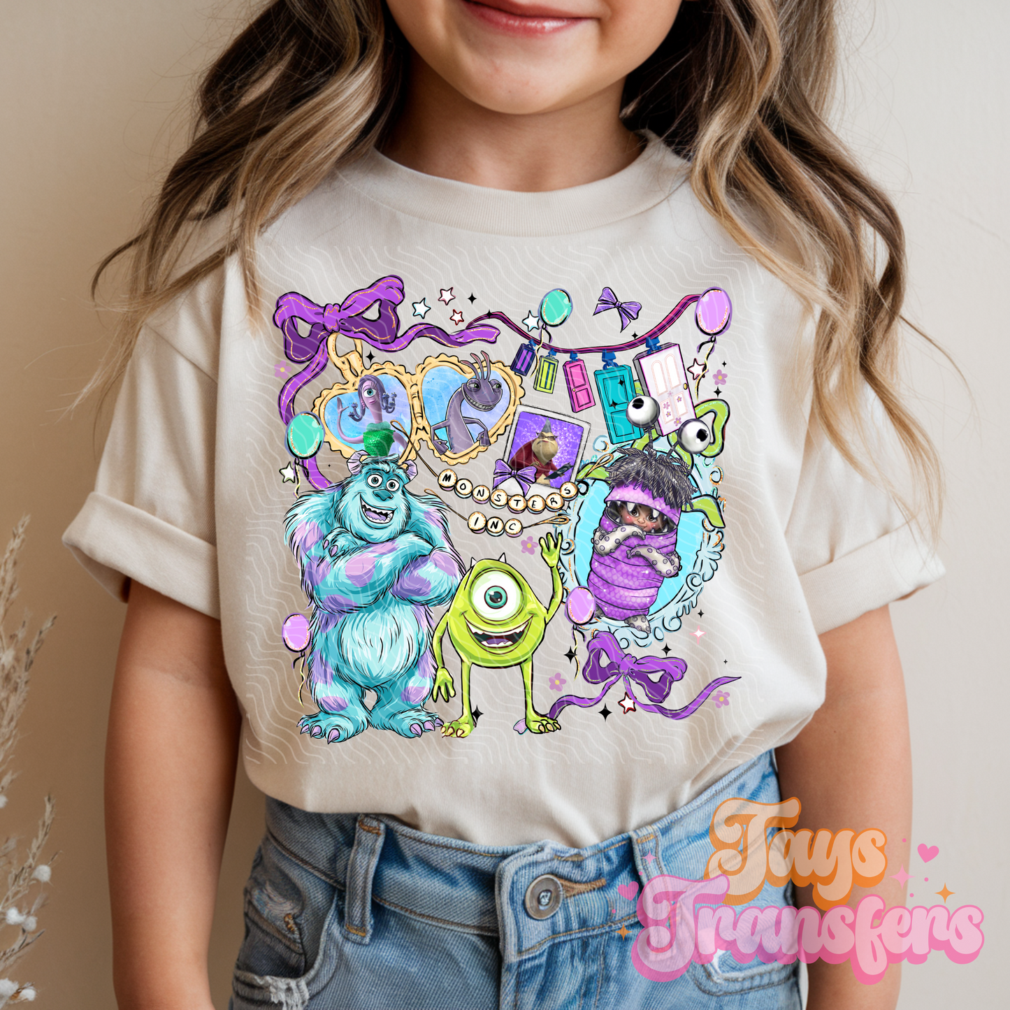 Monsters Locket - Kids DTF Transfer