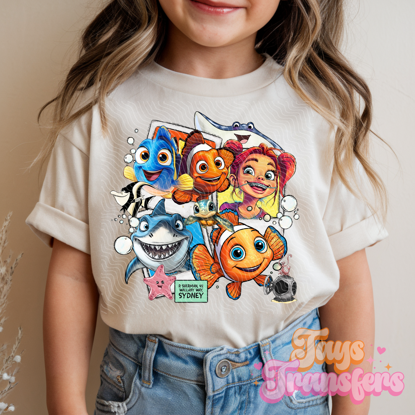 Clownfish - Kids DTF Transfer