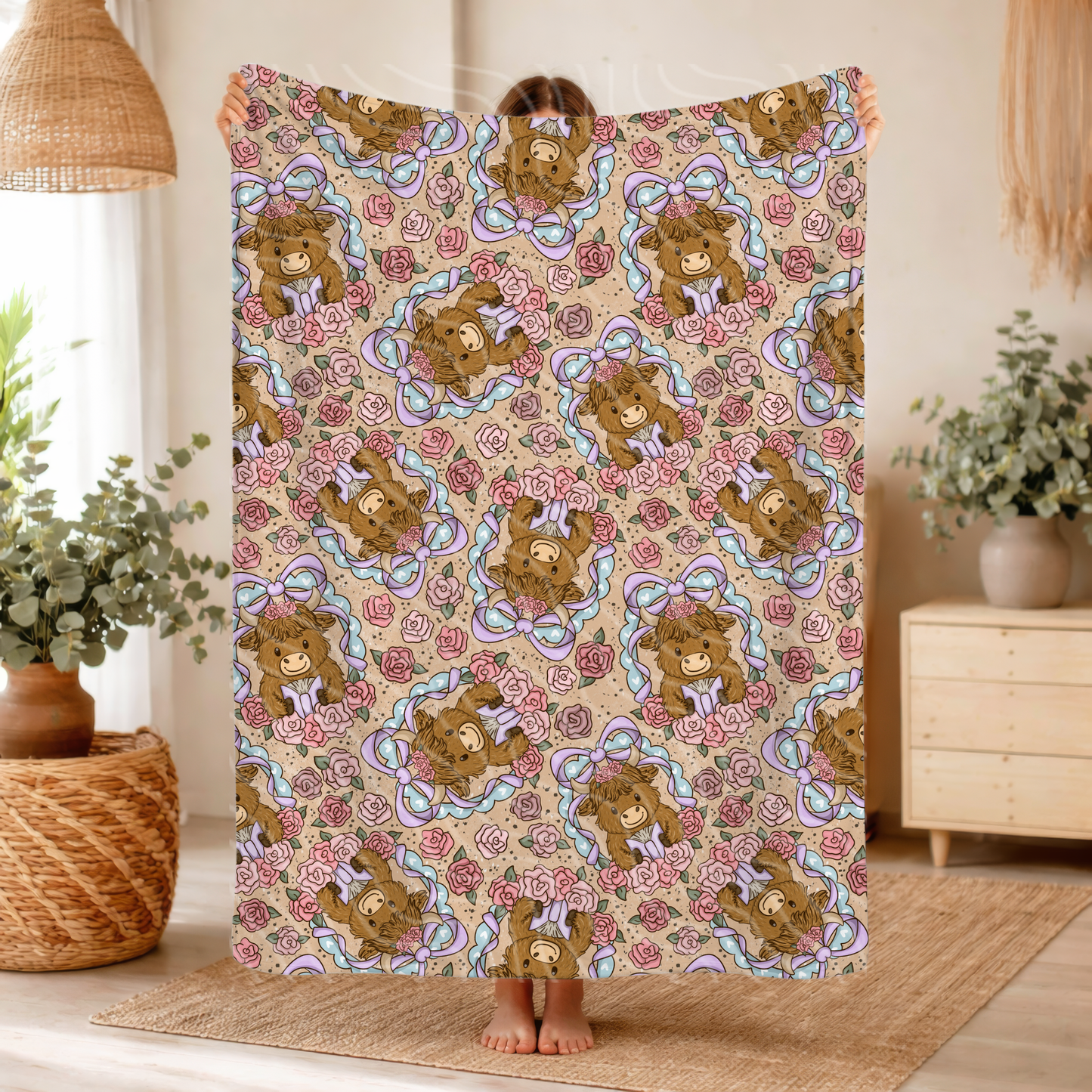Reading Highland - Throw Blanket
