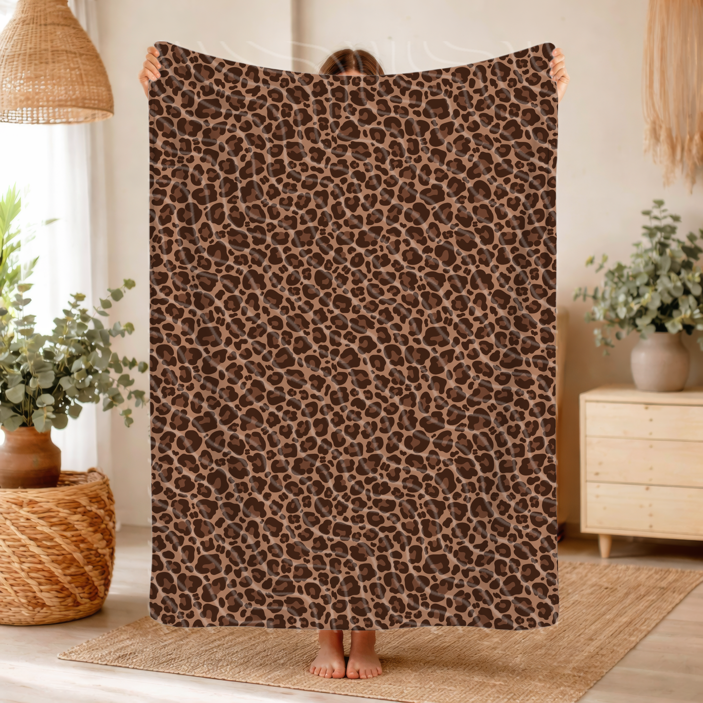 Leopard Print - Throw Blanket