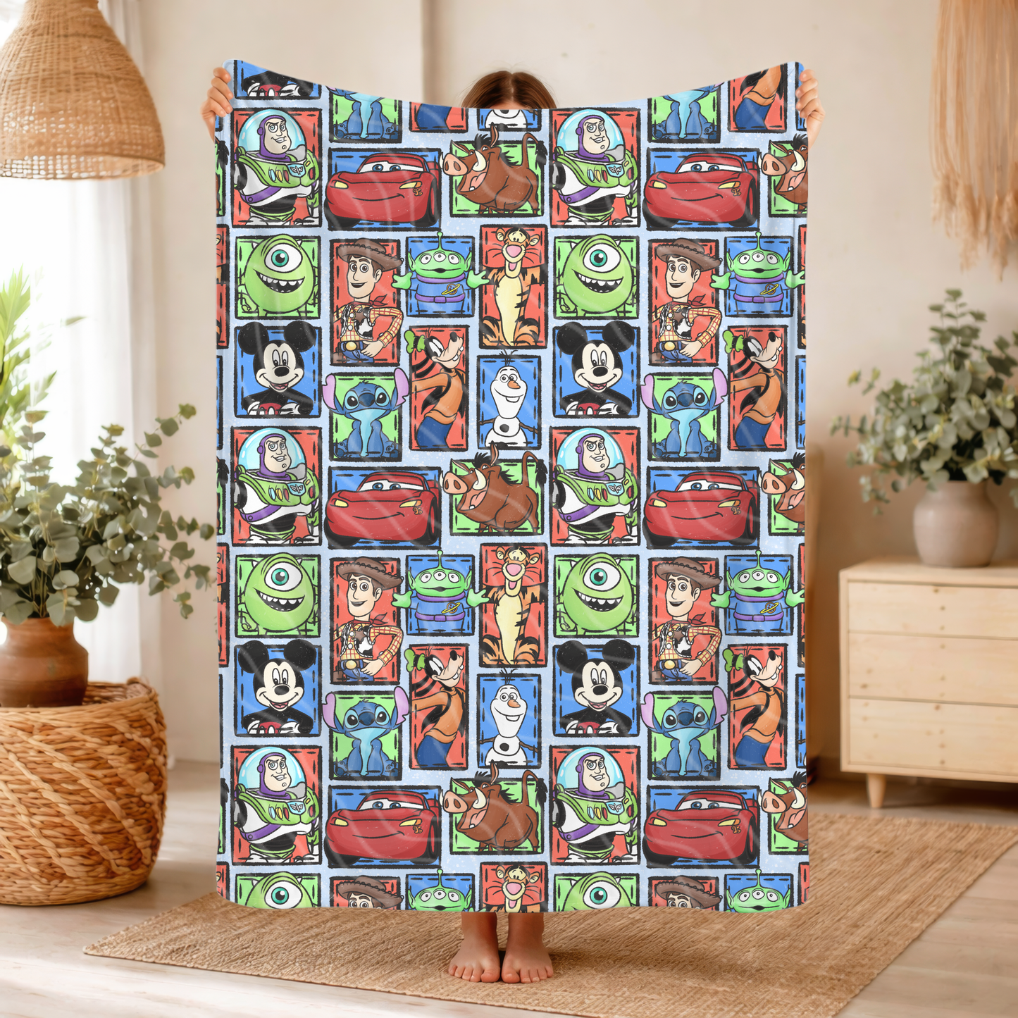 Character Mashup - Throw Blanket