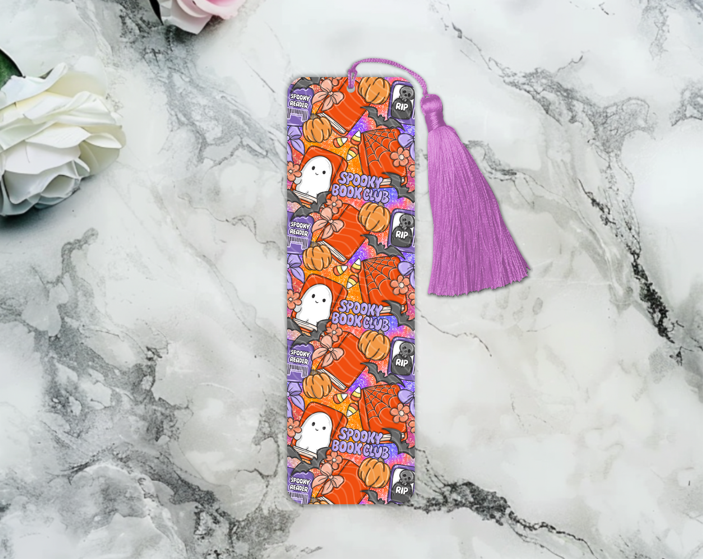 Spooky Book Club - Bookmark