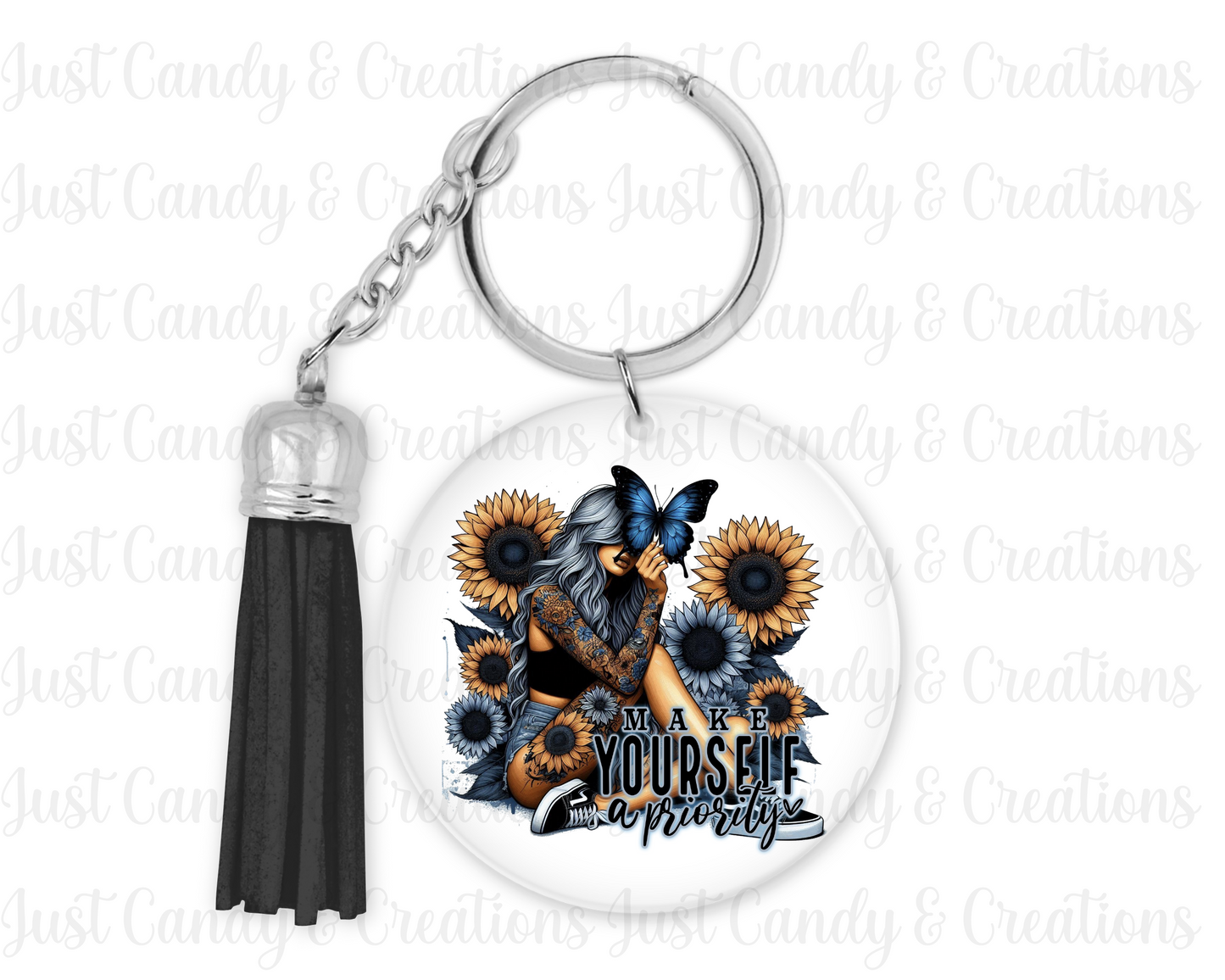 Make Yourself A Priority - Keychain Decal