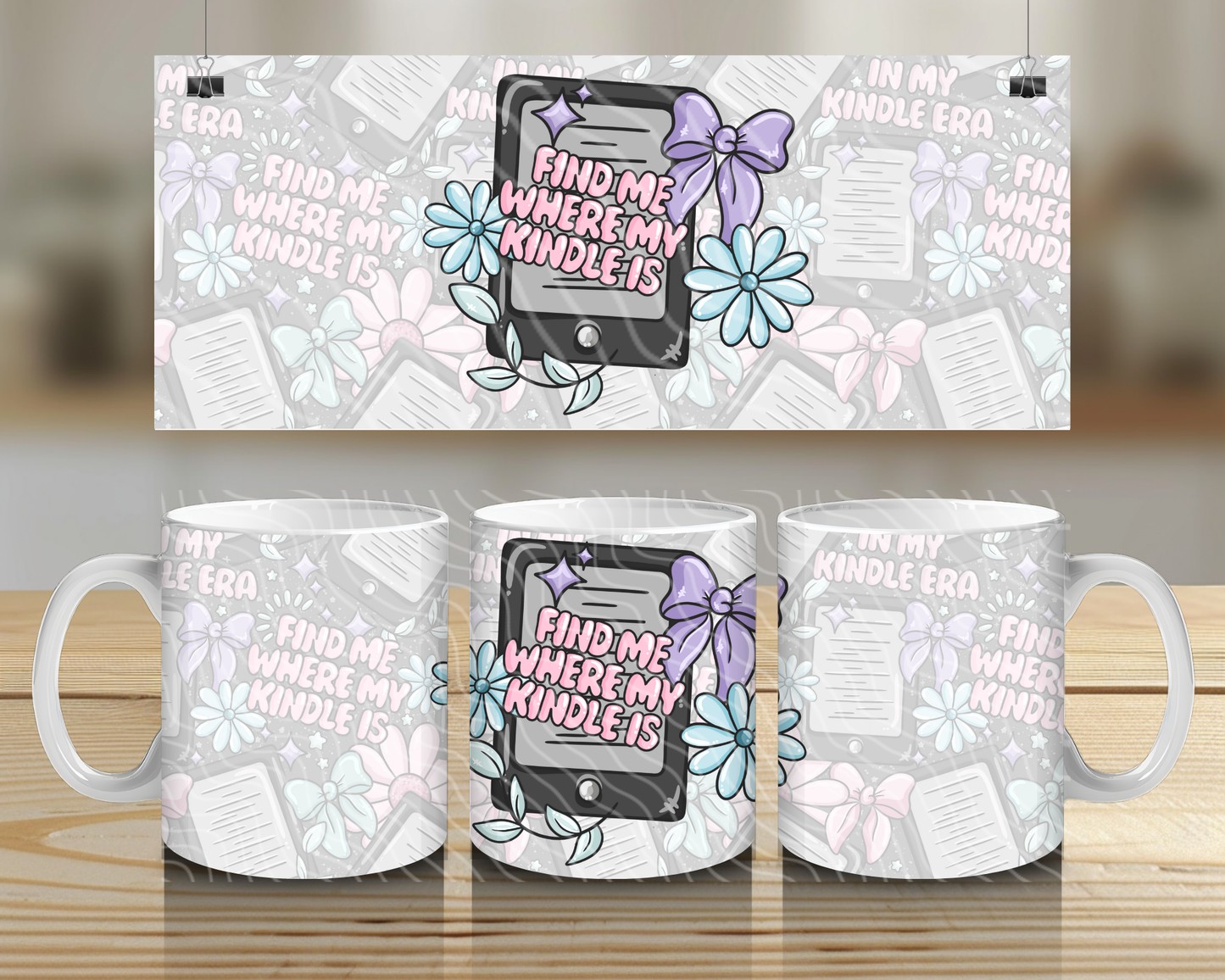 Find Me Where My Kindle Is - 11oz Mug