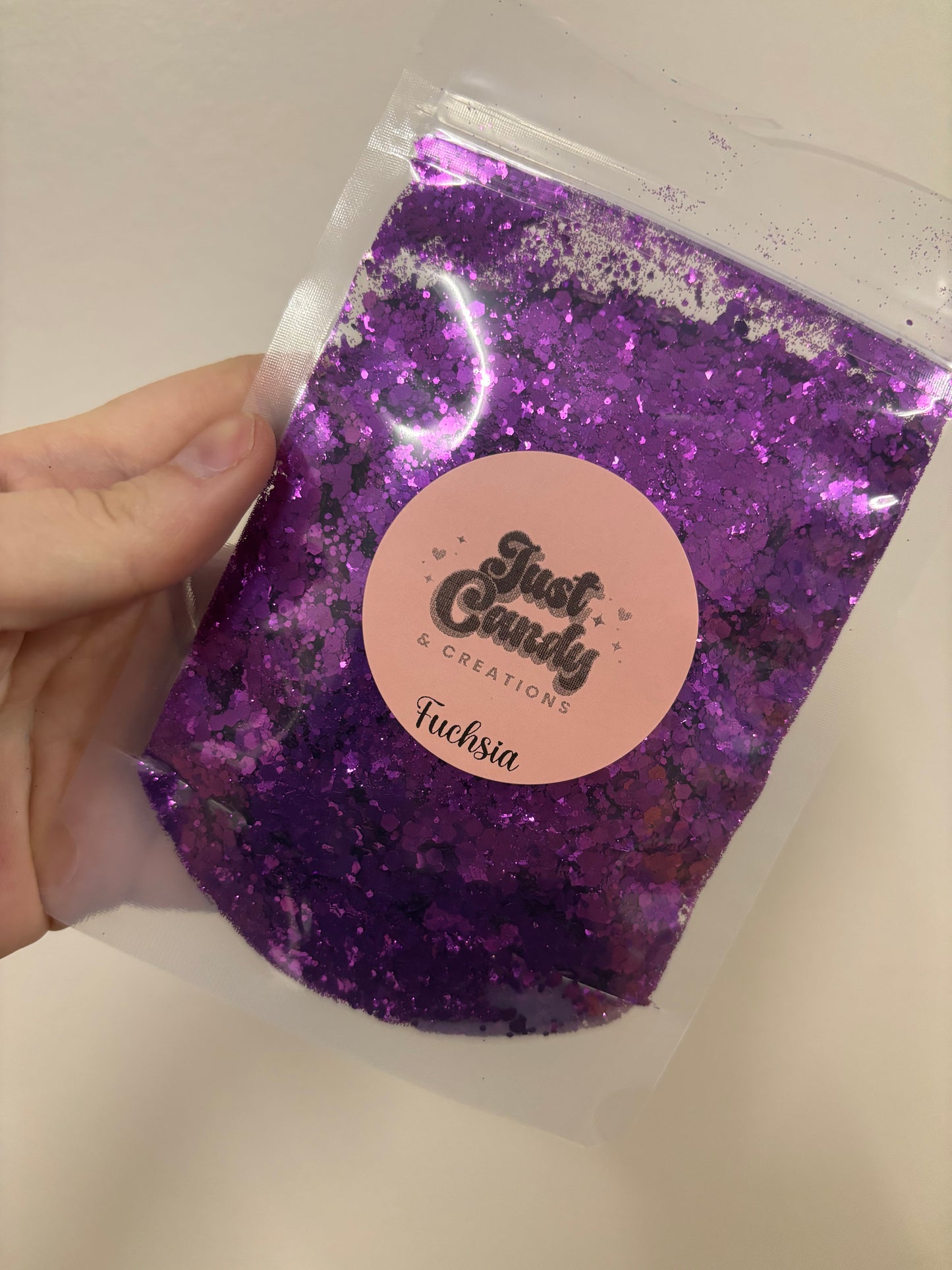 50g Glitter - Fuchsia