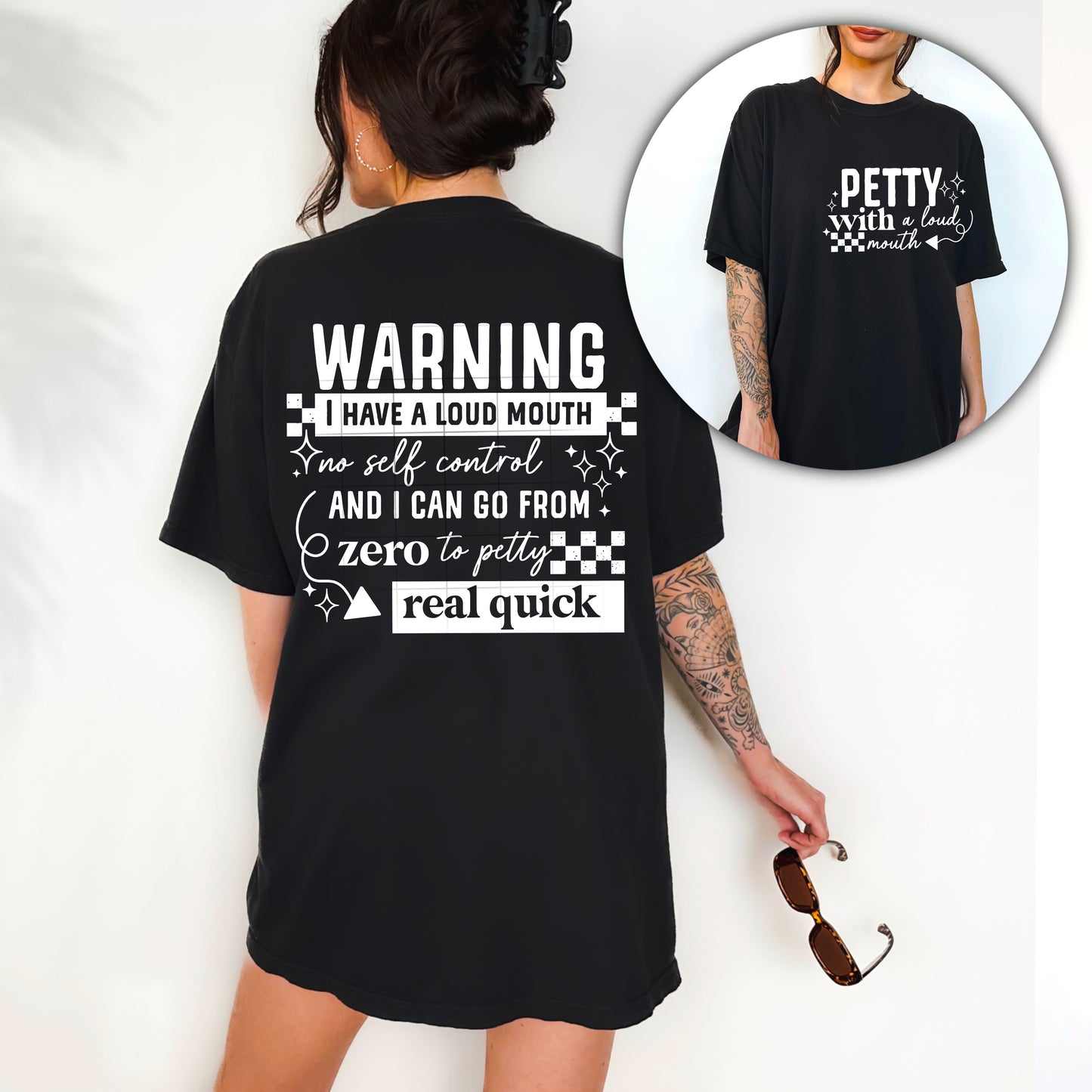 Petty With A Loud Mouth - DTF Transfer
