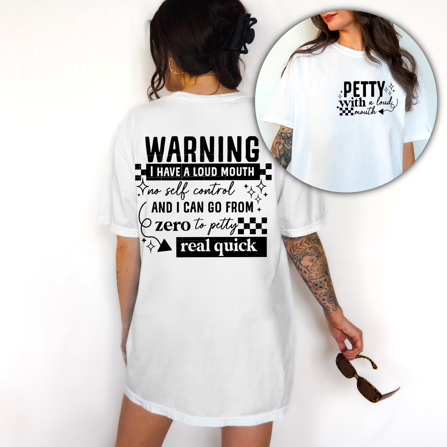 Petty With A Loud Mouth - DTF Transfer