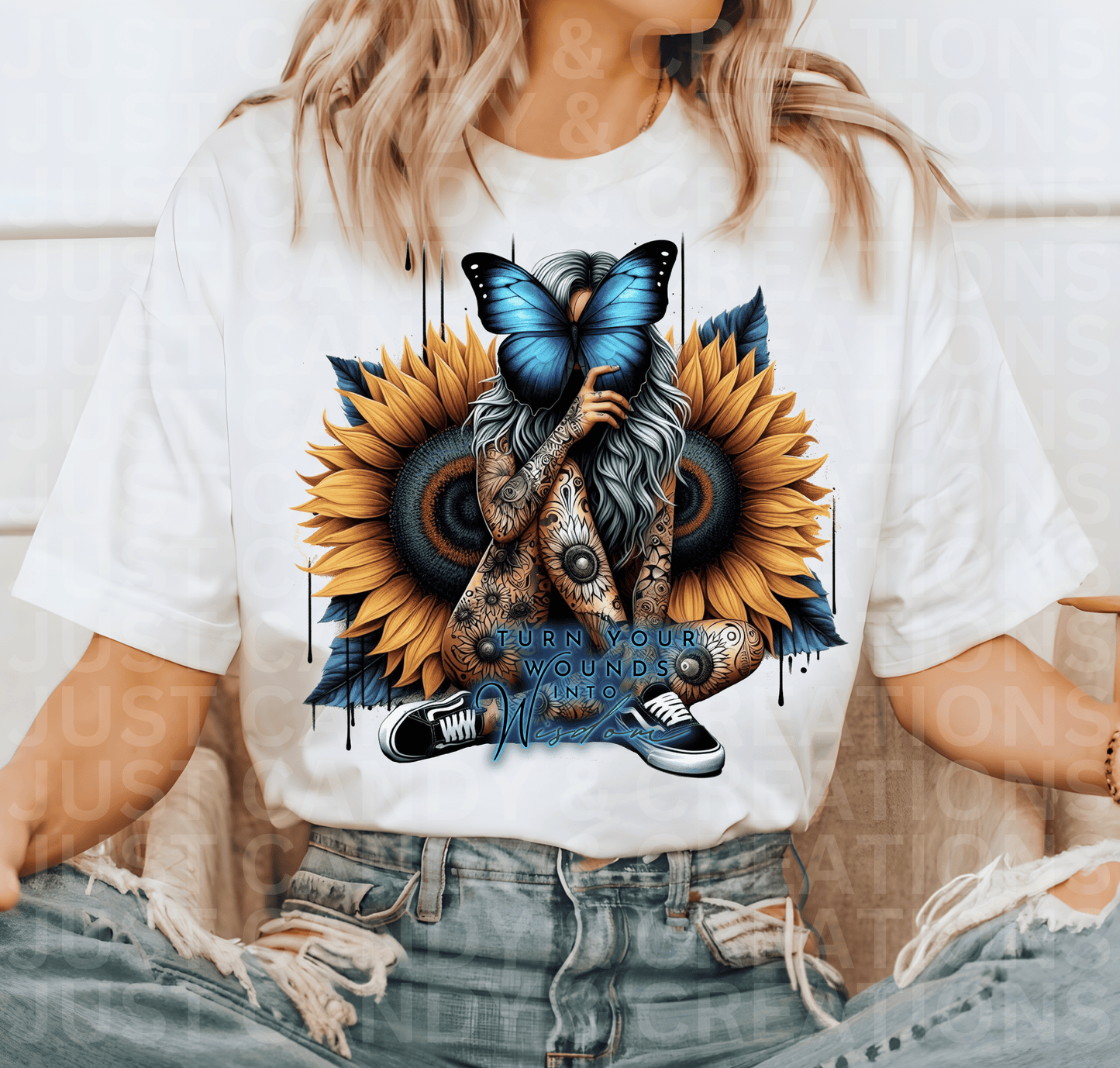 Turn Your Wounds Into Wisdom - DTF Transfer