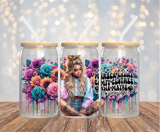 I Like Murder Shows - 16OZ UV DTF Wrap