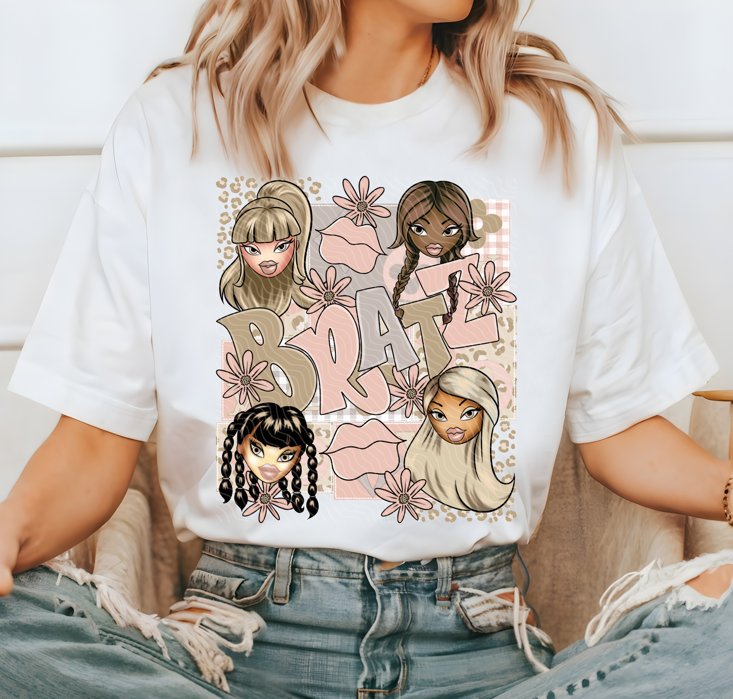 Dolls Floral - DTF Transfer