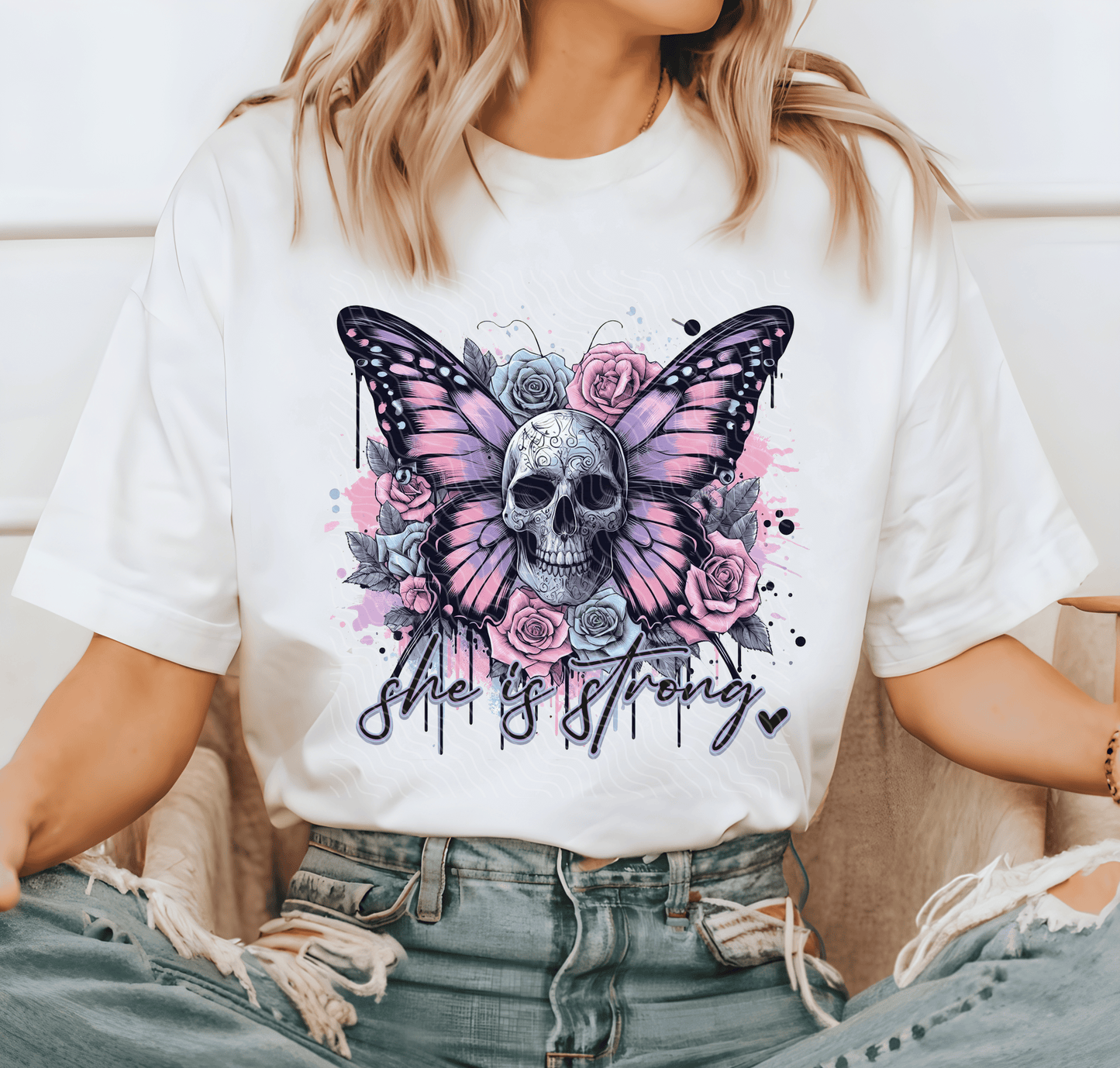 She Is Strong - DTF Transfer