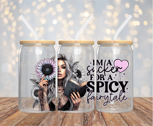 I'm A Sucker For A Spicy Fairytale 16OZ UV DTF Wrap