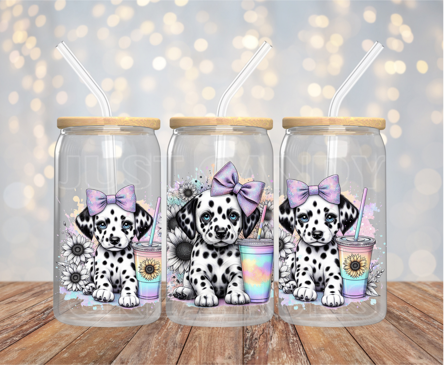 Dalmation 16OZ UV DTF Wrap