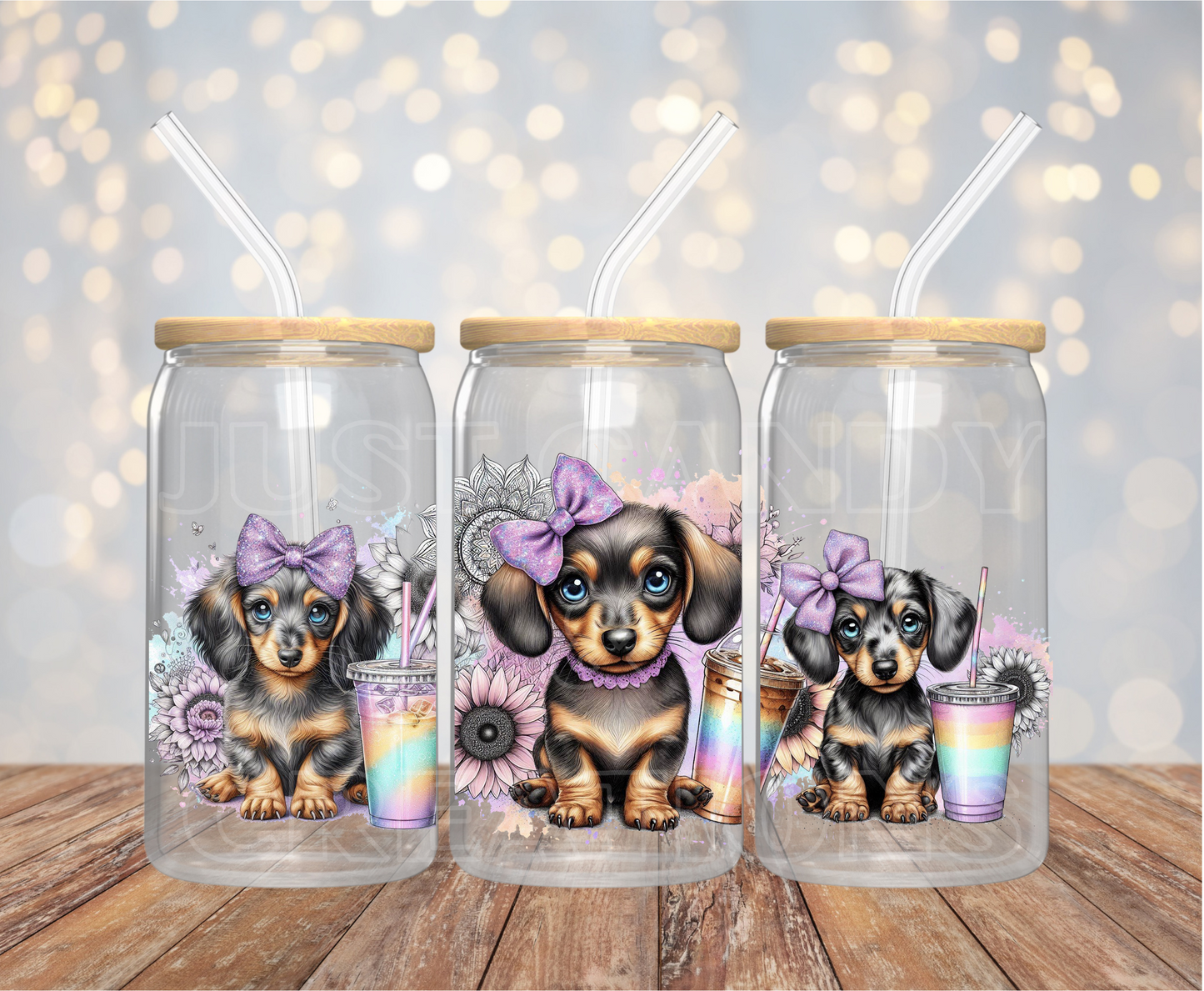 Dachshund - 16OZ UV DTF Wrap