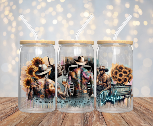 More Than Just A Pretty Buckle 16OZ UV DTF Wrap