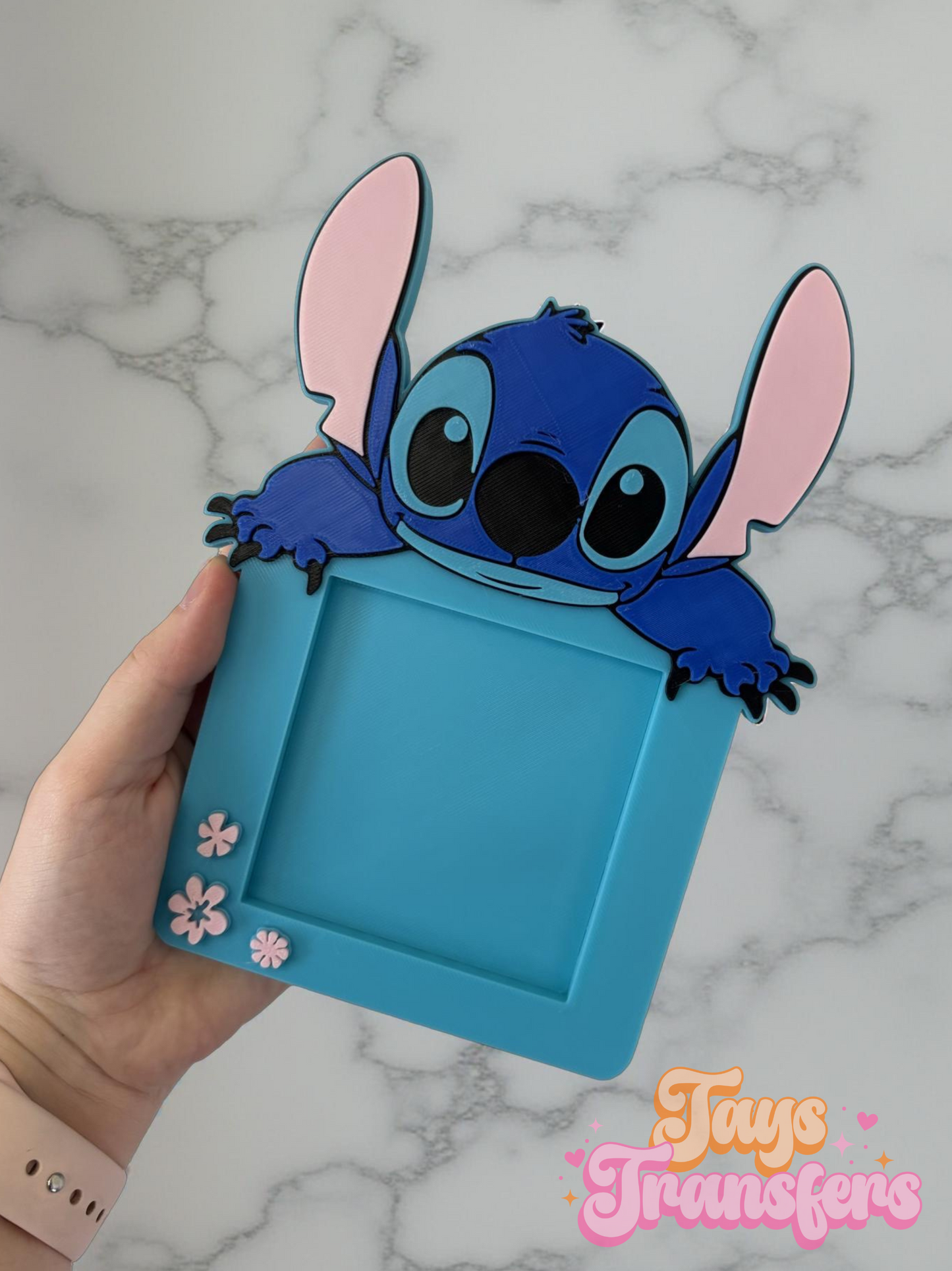 Blue Guy Sticky Note Holder