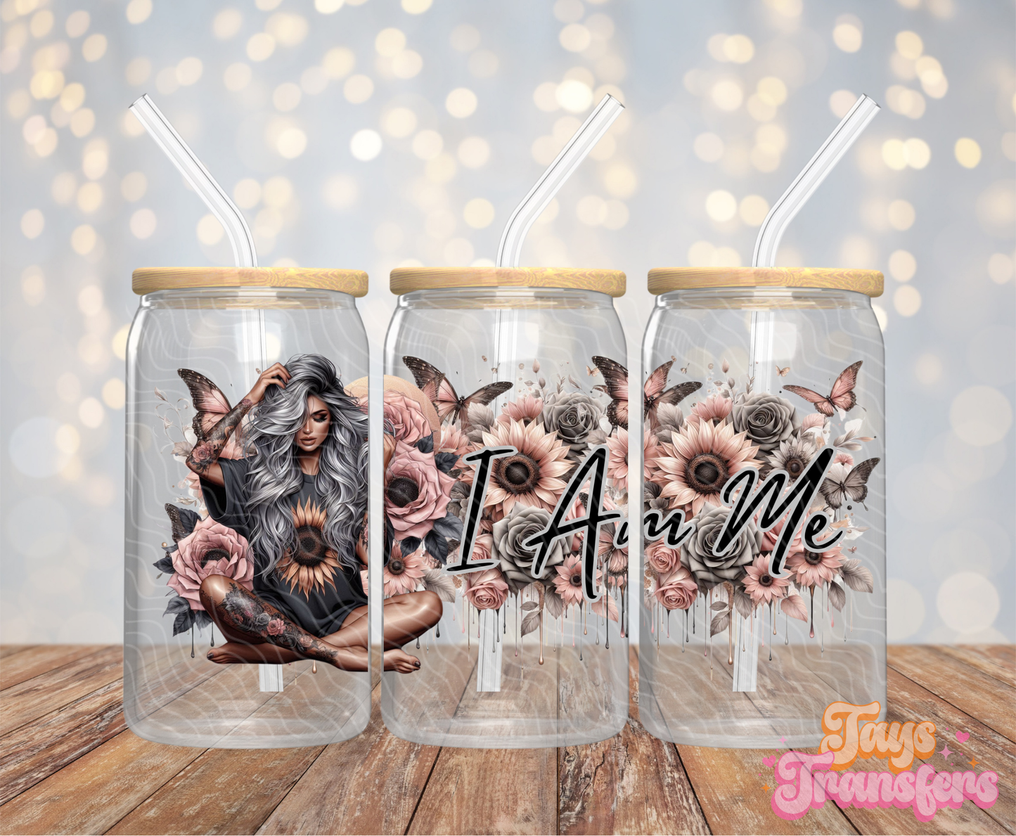 I Am Me - 16OZ UV DTF Wrap