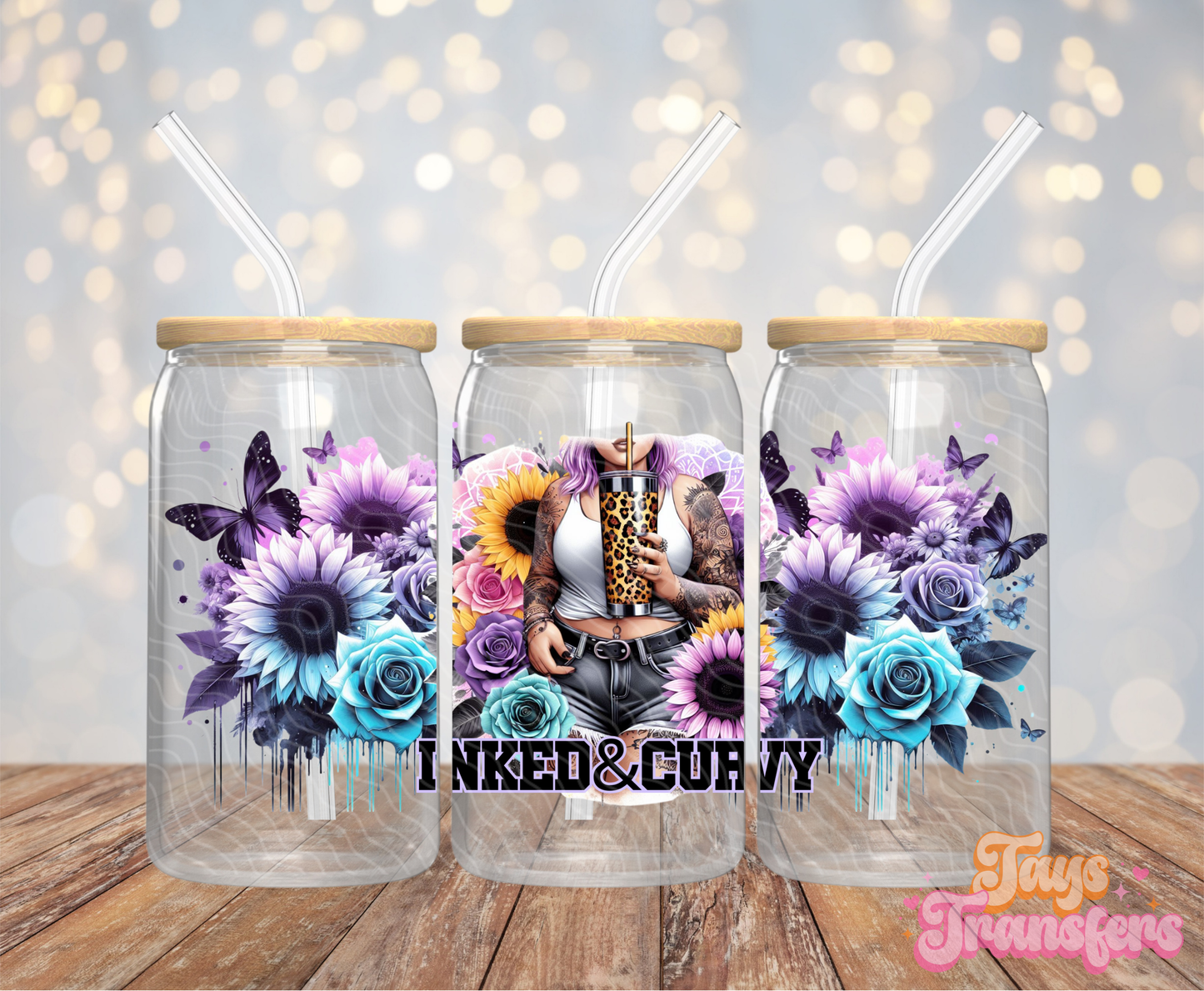 Inked & Curvy - 16OZ UV DTF Wrap