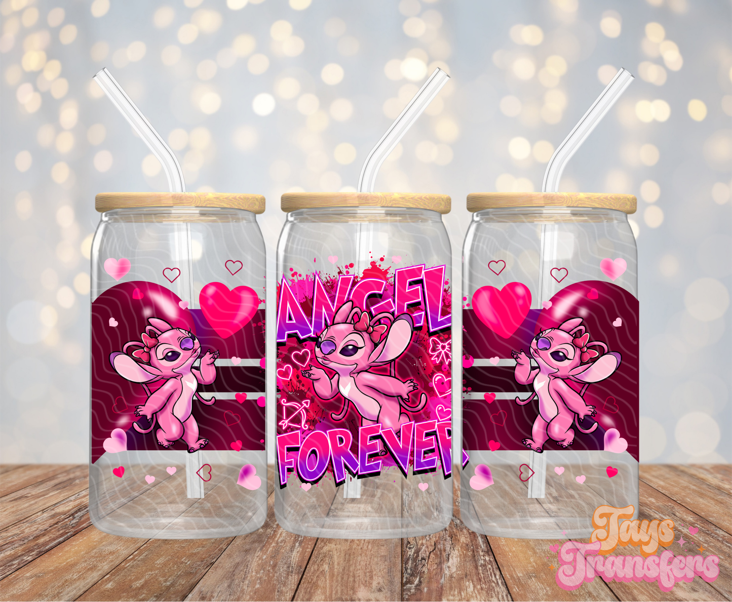 Angel Forever - 16OZ UV DTF Wrap