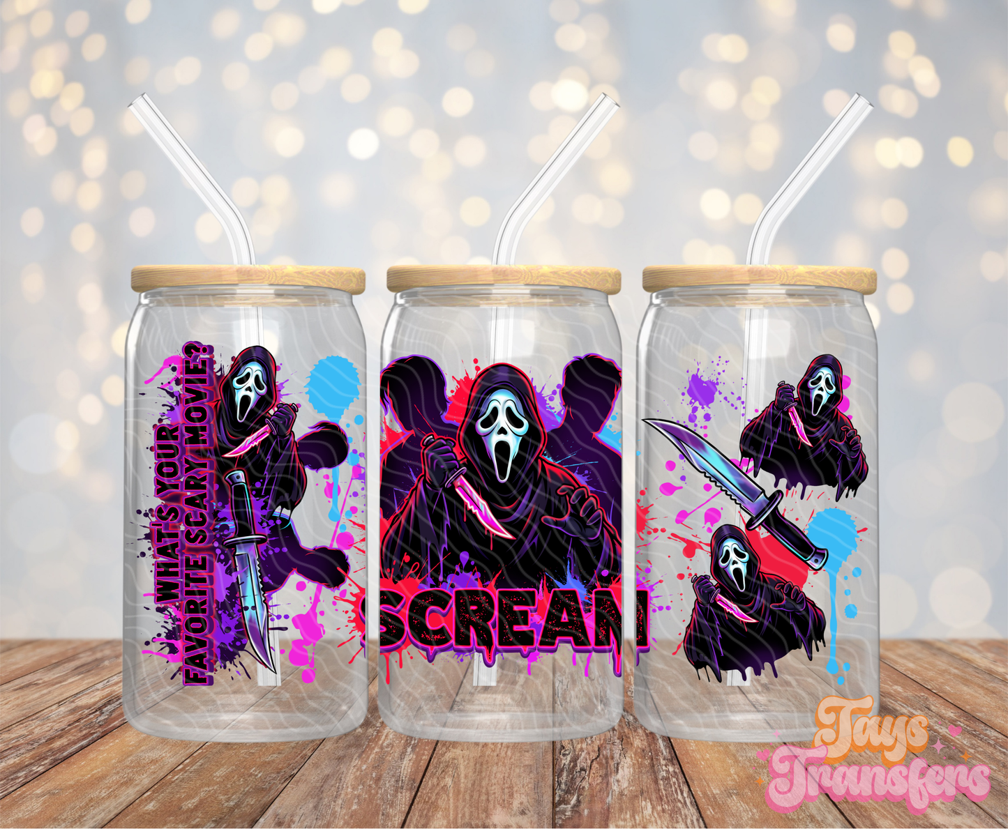 Ghost - 16OZ UV DTF Wrap