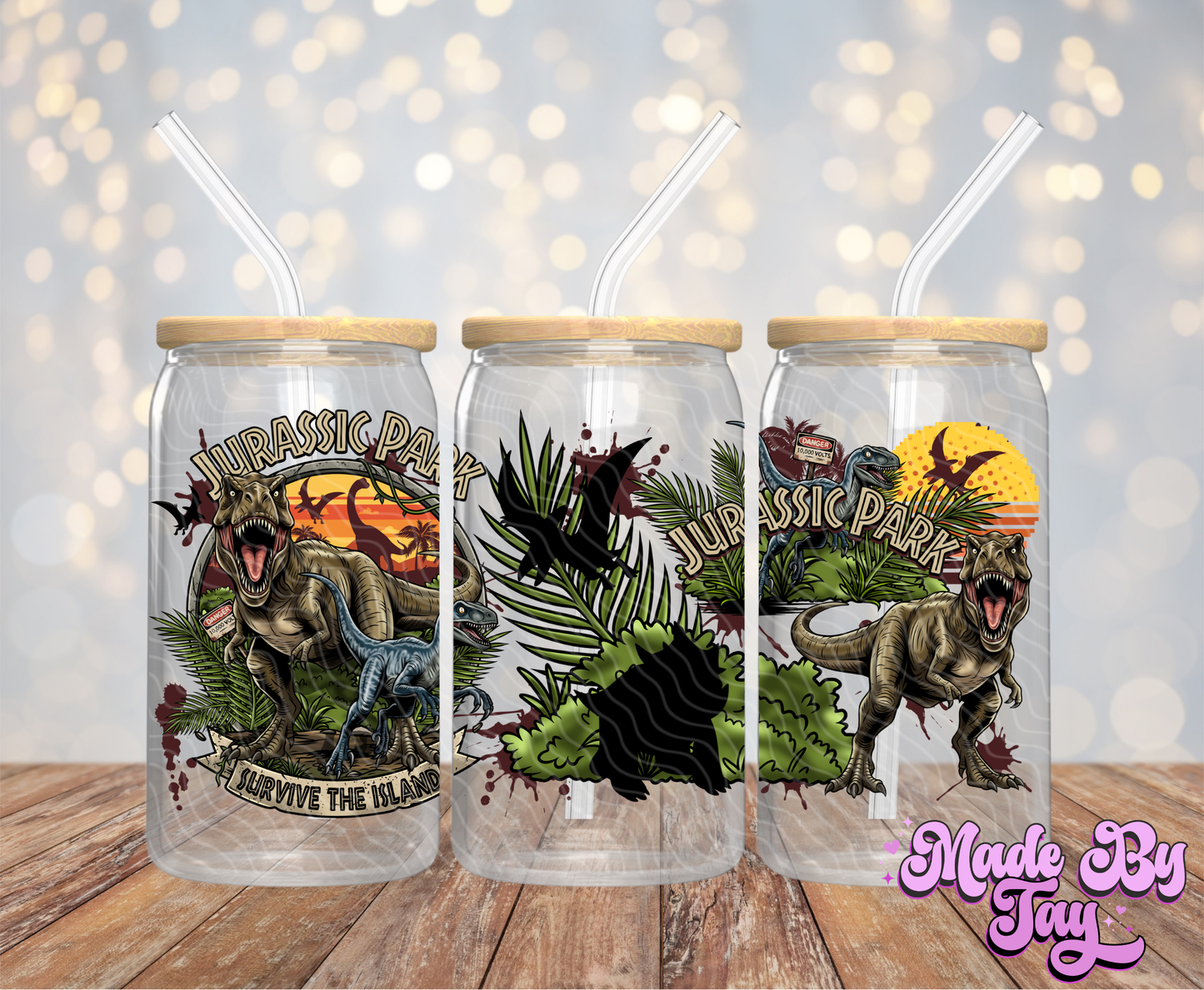 Jur_ssic Park - 16OZ UV DTF Wrap