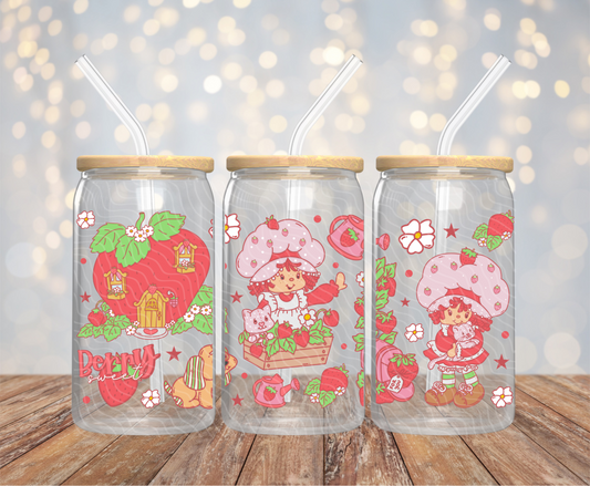 Strawberry - 16OZ UV DTF Wrap