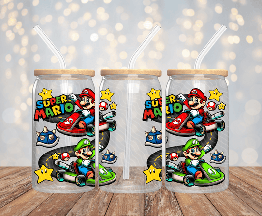 Mario - 16OZ UV DTF Wrap