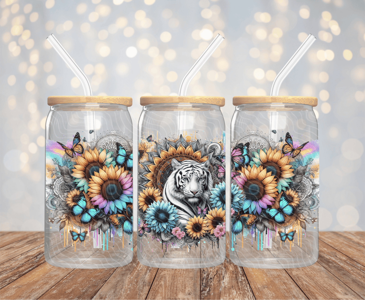 Tiger - 16OZ UV DTF Wrap
