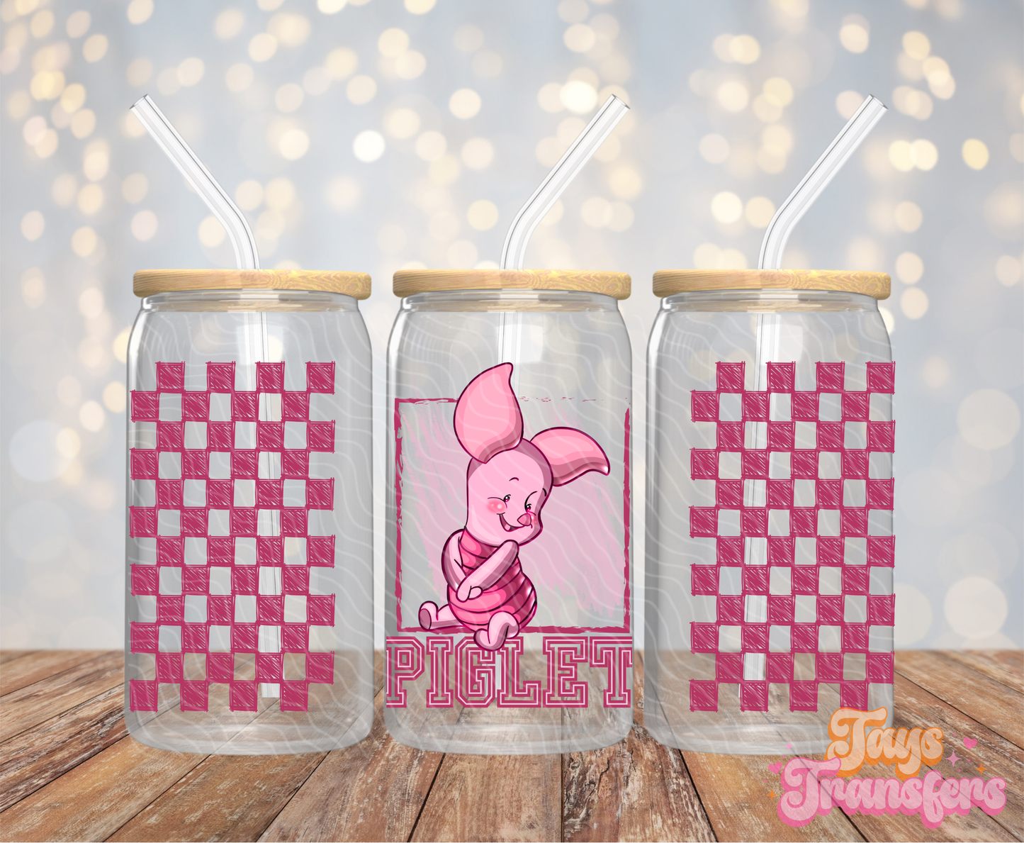 Piglet - 16OZ UV DTF Wrap