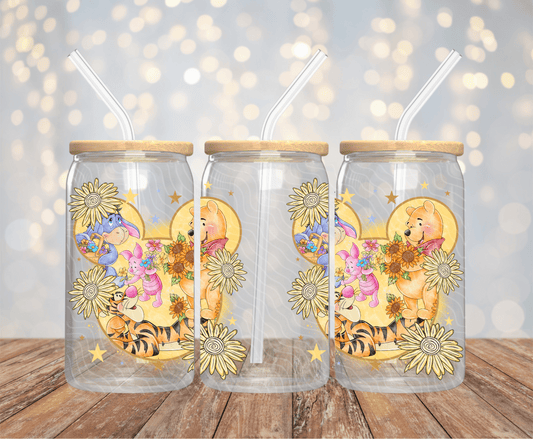 Bear & Friends - 16OZ UV DTF Wrap