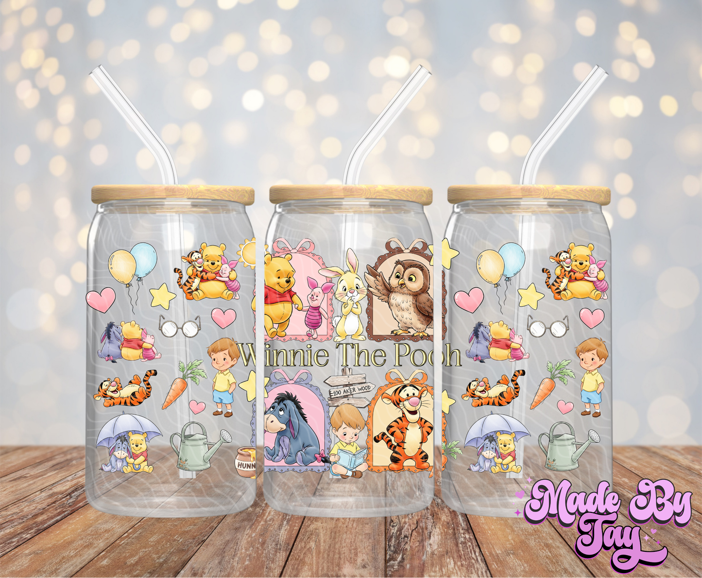 W_nnie & Friends - 16OZ UV DTF Wrap