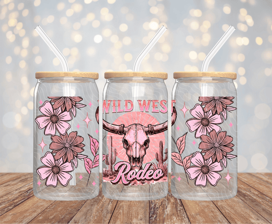 Wild West Rodeo - 16OZ UV DTF Wrap