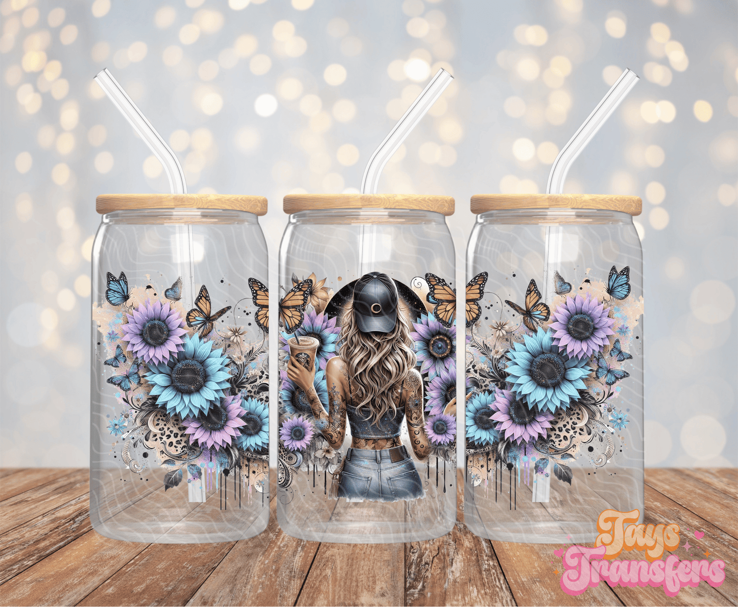 Girl - 16OZ UV DTF Wrap