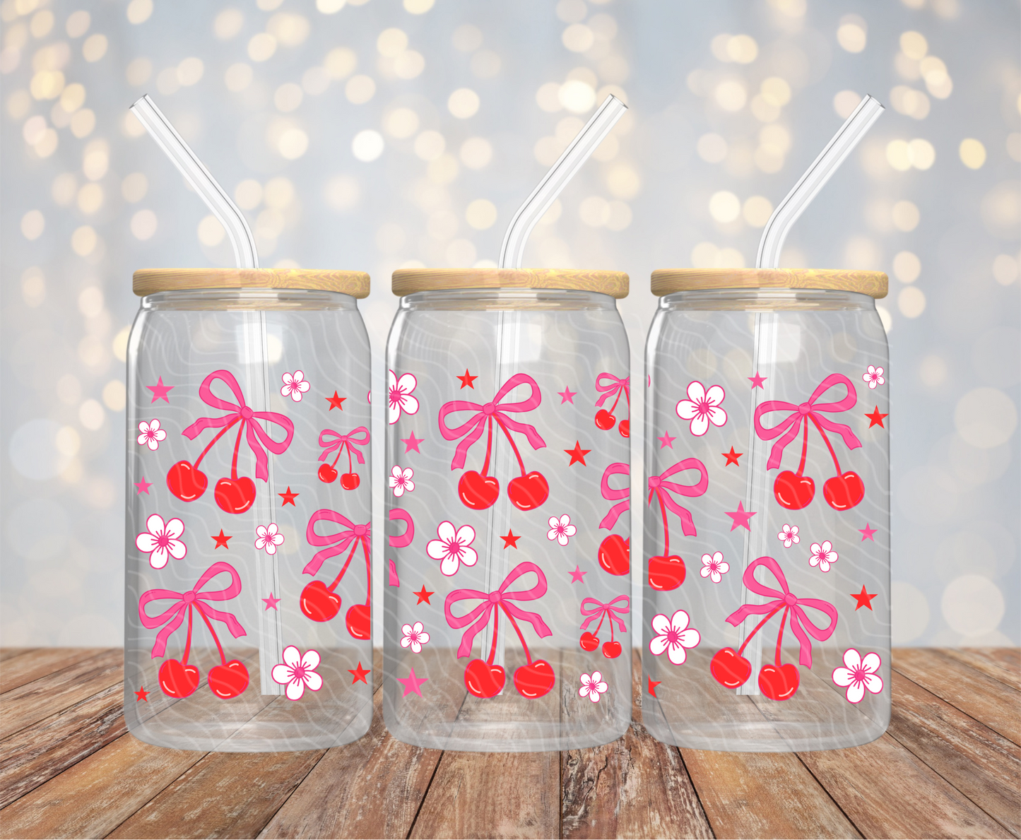 Cherries - 16OZ UV DTF Wrap