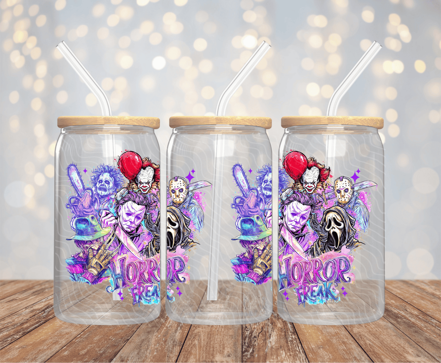 Horror Freak - 16OZ UV DTF Wrap