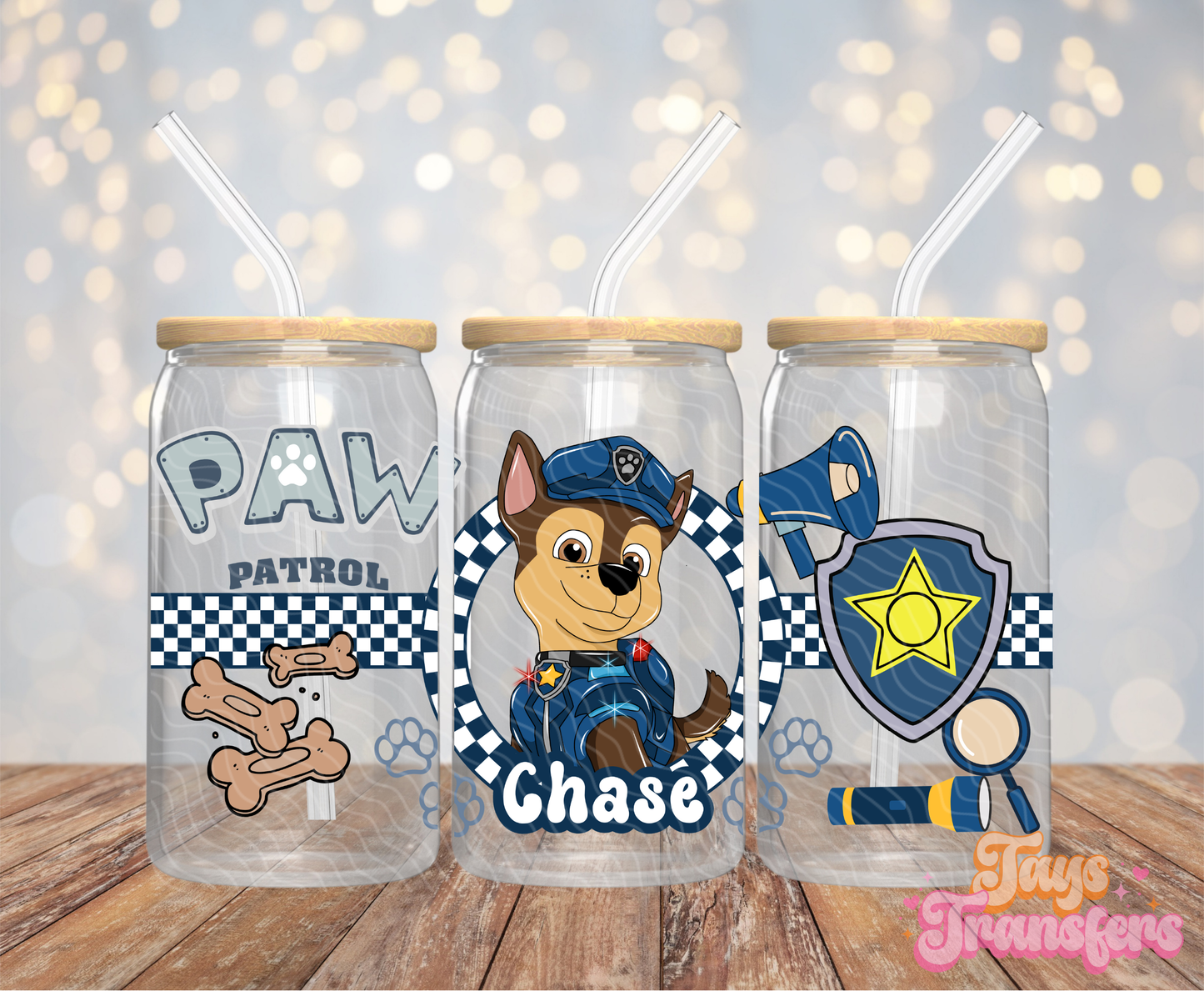 Chase - 16OZ UV DTF Wrap