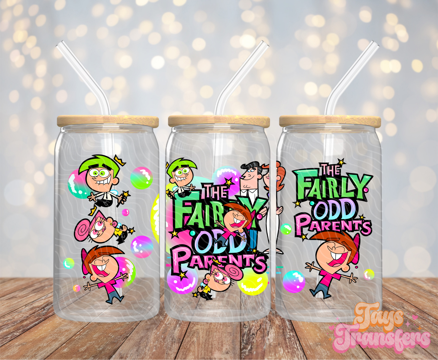 Oddparents - 16OZ UV DTF Wrap