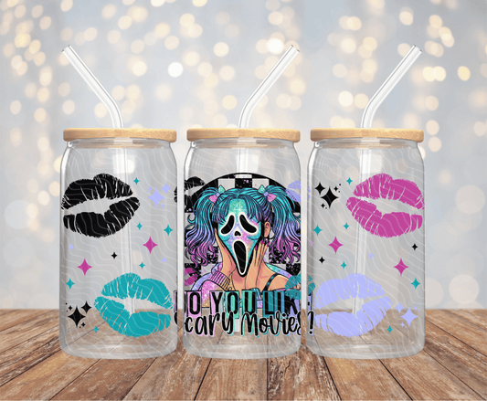 Scary Movies Girl - 16OZ UV DTF Wrap