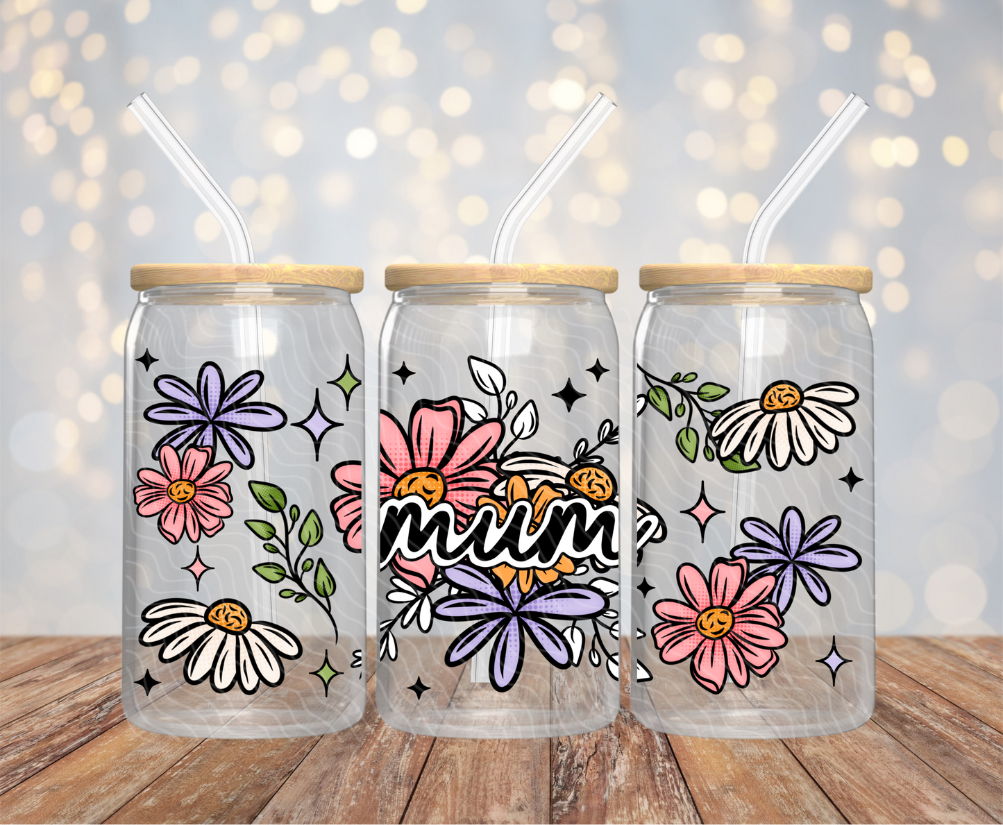 Mum - 16OZ UV DTF Wrap
